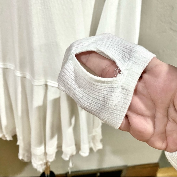 EUC Free People We The Free Tangerine Tee, XS - Picture 10 of 14